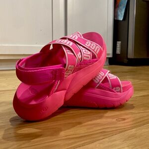 Brand new UGG Hot Pink Sandals